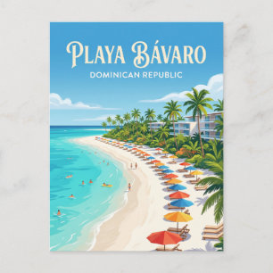 Postal Playa Bávaro República Dominicana