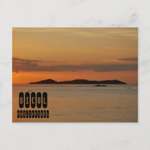 Postal Playa Bicol en Filipinas