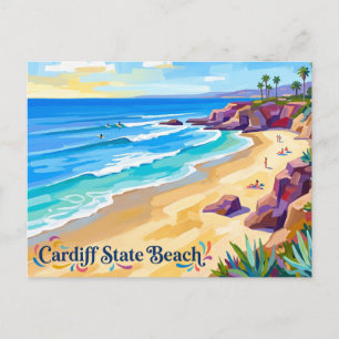 Postal Playa Cardiff State California