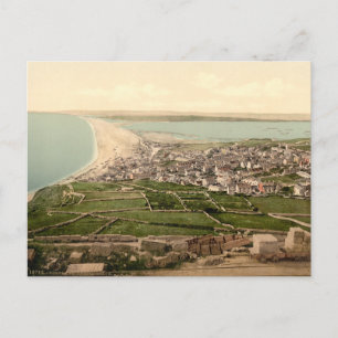Postal Playa Chesil, Portland, Dorset, Inglaterra