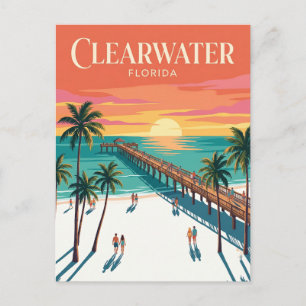 Postal Playa Clearwater EE. UU.