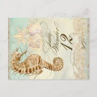 Playa Costera de Caballo Marítimo - Número de Mesa