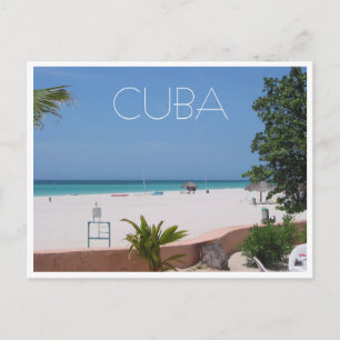 Postal playa cuba varadero