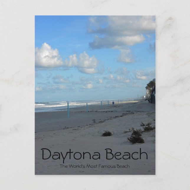 Postal Playa Daytona (Anverso)
