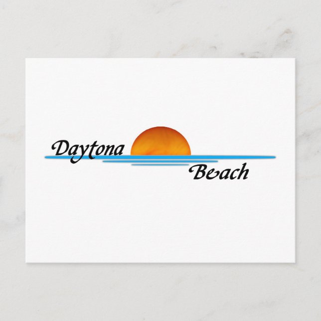 Postal Playa Daytona (Anverso)