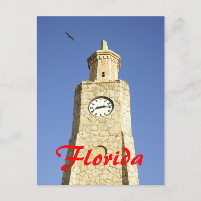 Postal Playa Daytona, Florida (Anverso)