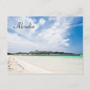 Postal Playa de Alcudia