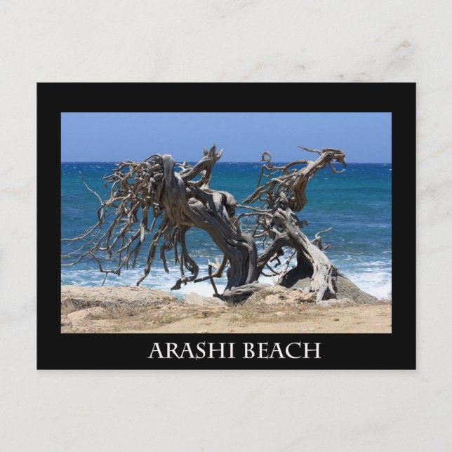 Postal playa de arashi 2 (Anverso)