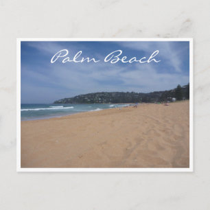 Postal playa de arena