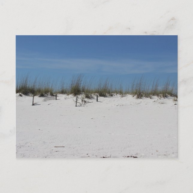 Postal Playa de arena (Anverso)