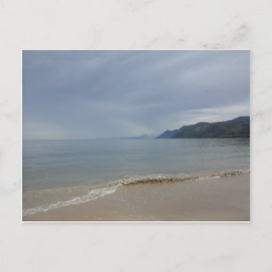 Postal playa de arena blanca
