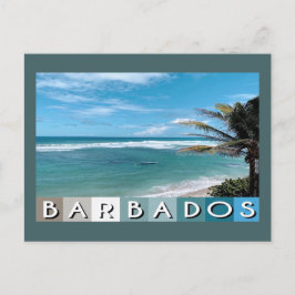 Postal Playa de Barbados