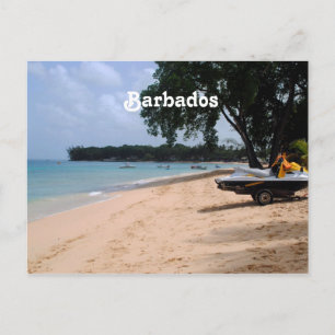 Postal Playa de Barbados
