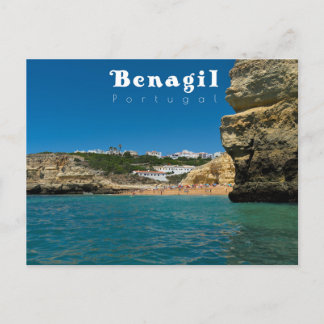 Postal Playa de Benagil - Portugal