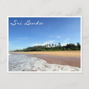 Postal playa de bentota