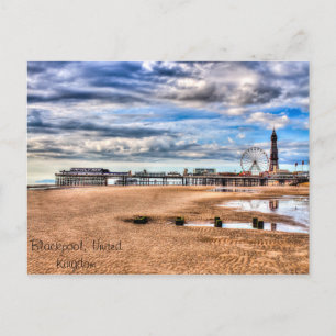 Postal Playa de Blackpool