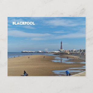 Postal Playa de Blackpool