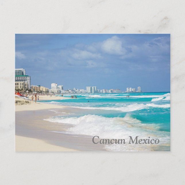 Postal Playa de Cancún México