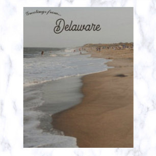Postal Playa de Cape Henlopen Delaware