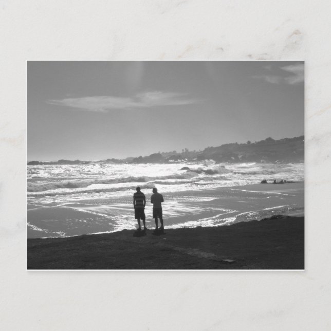 Postal Playa de Ciudad del Cabo (Anverso)