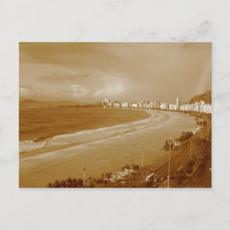 Postal Playa de Copacabana * Río *