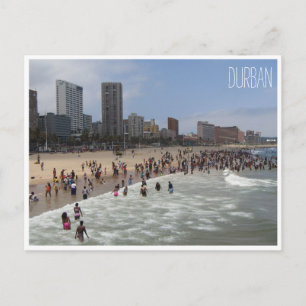 Postal playa de durban