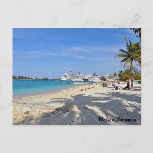 Postal Playa de Esplanade Occidental (Anverso)