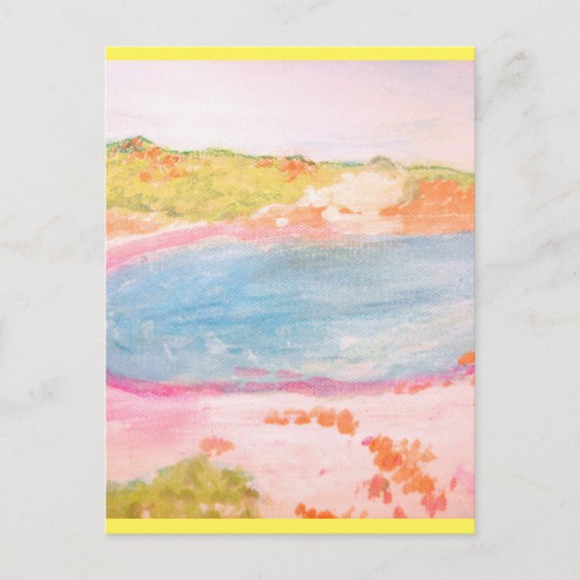 Postal Playa de Isla (Anverso)