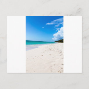 Postal Playa de Isla Saona en el Caribe