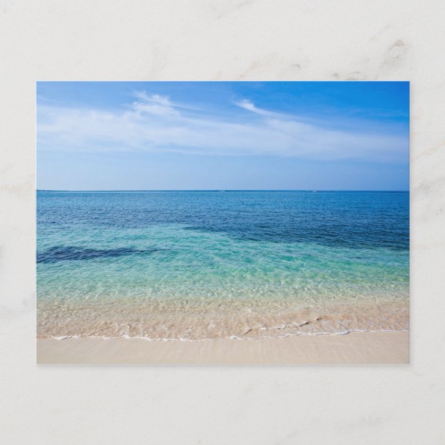 Postal Playa de Jamaica (Anverso)