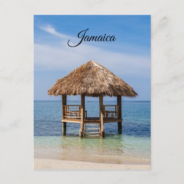 Postal Playa de Jamaica (Anverso)