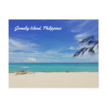 Playa de la isla Jomalig, Filipinas