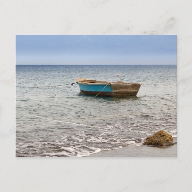 Postal Playa de la República Dominicana (Anverso)