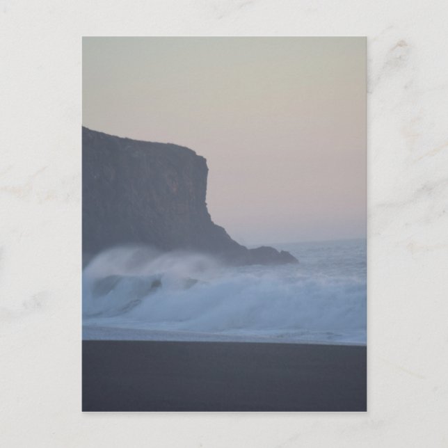 Postal Playa de la roca de la cabra (Anverso)