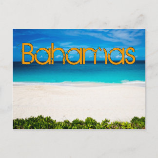 Postal Playa de las Bahamas
