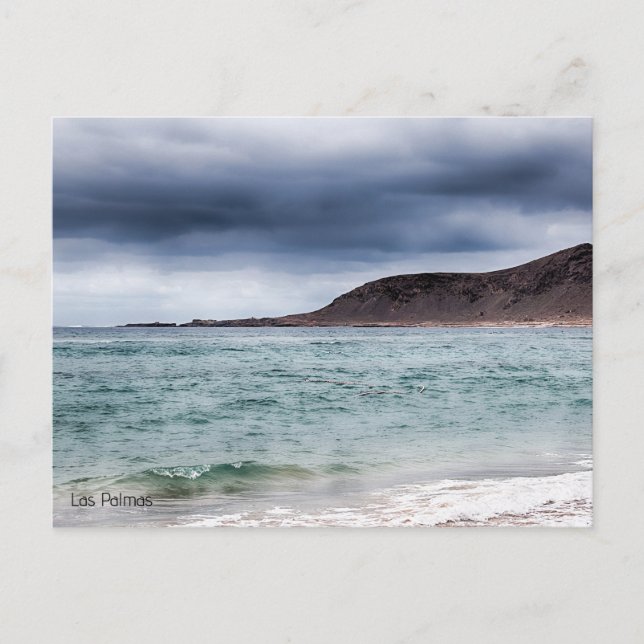 Postal Playa de Las Palmas (Anverso)