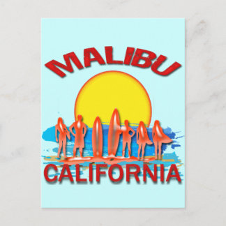 POSTAL PLAYA DE MALIBU CALIFORNIA
