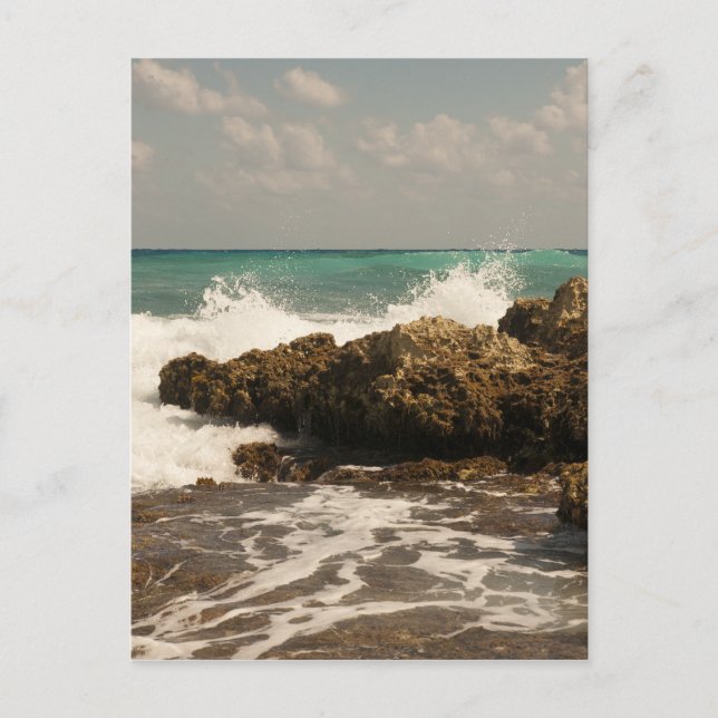 Postal Playa de México (Anverso)