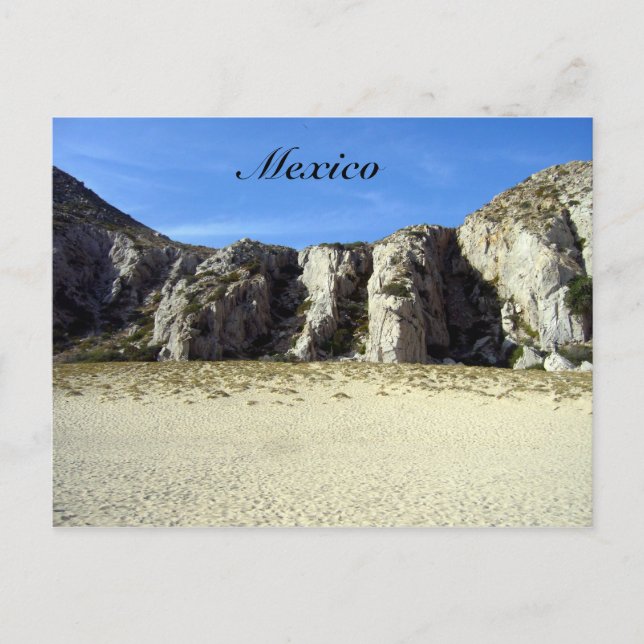 Postal playa de méxico (Anverso)