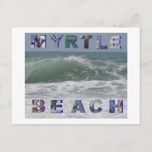 Postal playa de myrtle