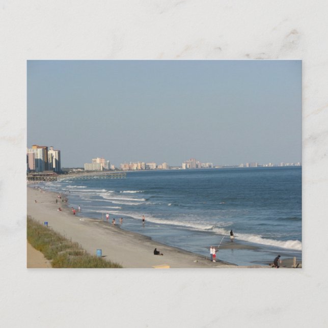 Postal Playa de Myrtle Beach South Carolina (Anverso)