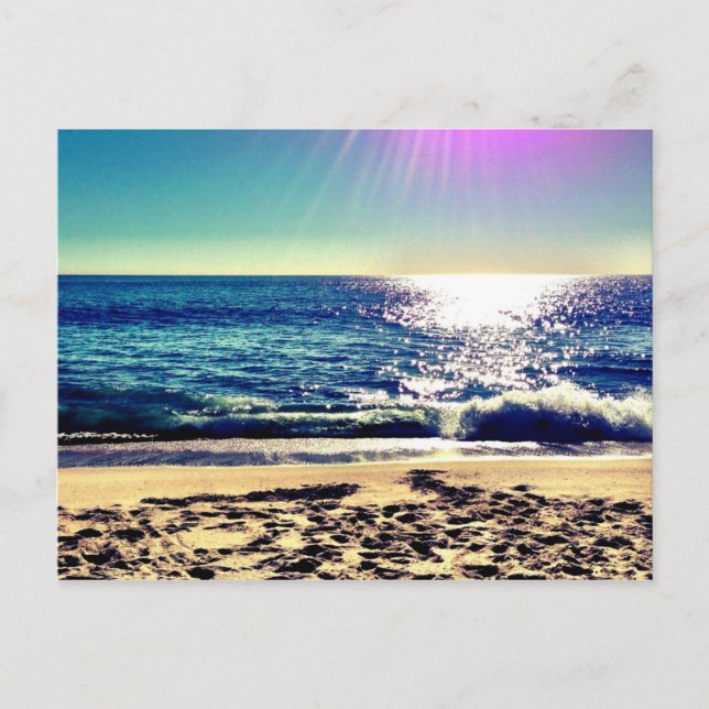 Postal Playa de Newport, California (Anverso)