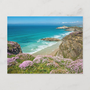 Postal Playa de Newquay en Cornwall North