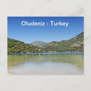 Postal Playa de Oludeniz en Turquía