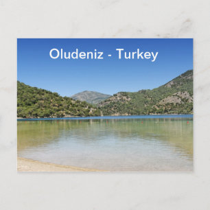 Postal Playa de Oludeniz en Turquía