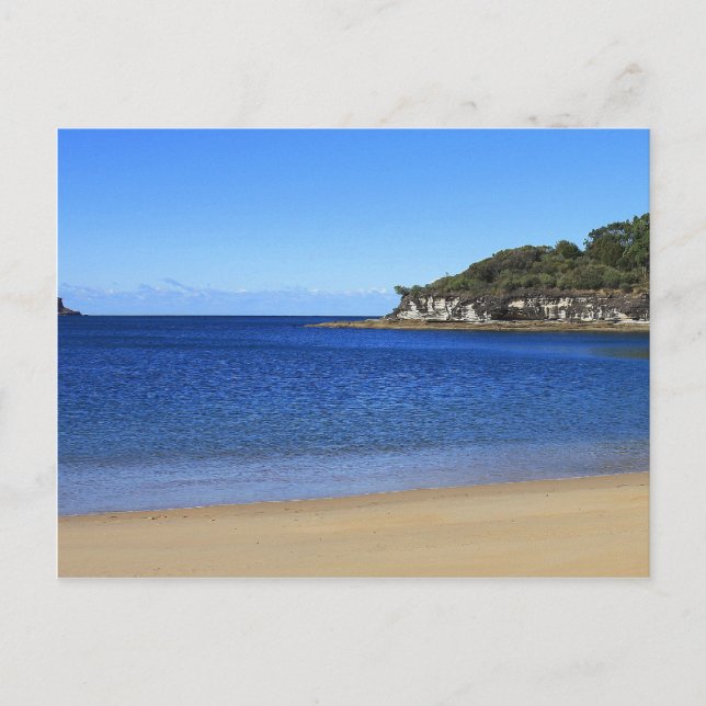 Postal playa de perlas (Anverso)