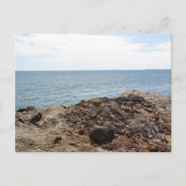 Postal Playa de Ponce (Anverso)