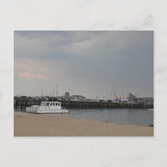 Postal Playa de Provincetown (Anverso)