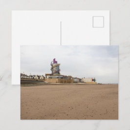 Postal Playa de Redcar y Beacon