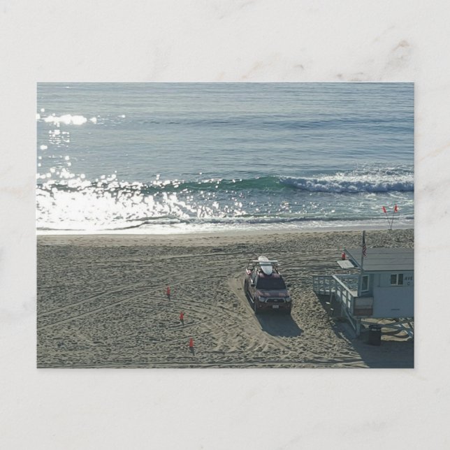 POSTAL PLAYA DE REDONDO #8 (Anverso)